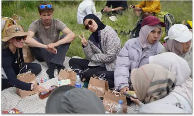 Multicultural Remote Worker Picnic